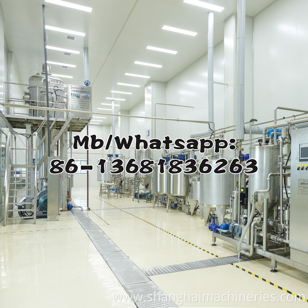 jam sauce paste processing production line